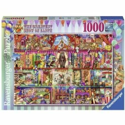 Coupon ✨ RAVENSBURGER USA GREATEST SHOW ON EARTH 1000 PIECE PUZZLE ⌛