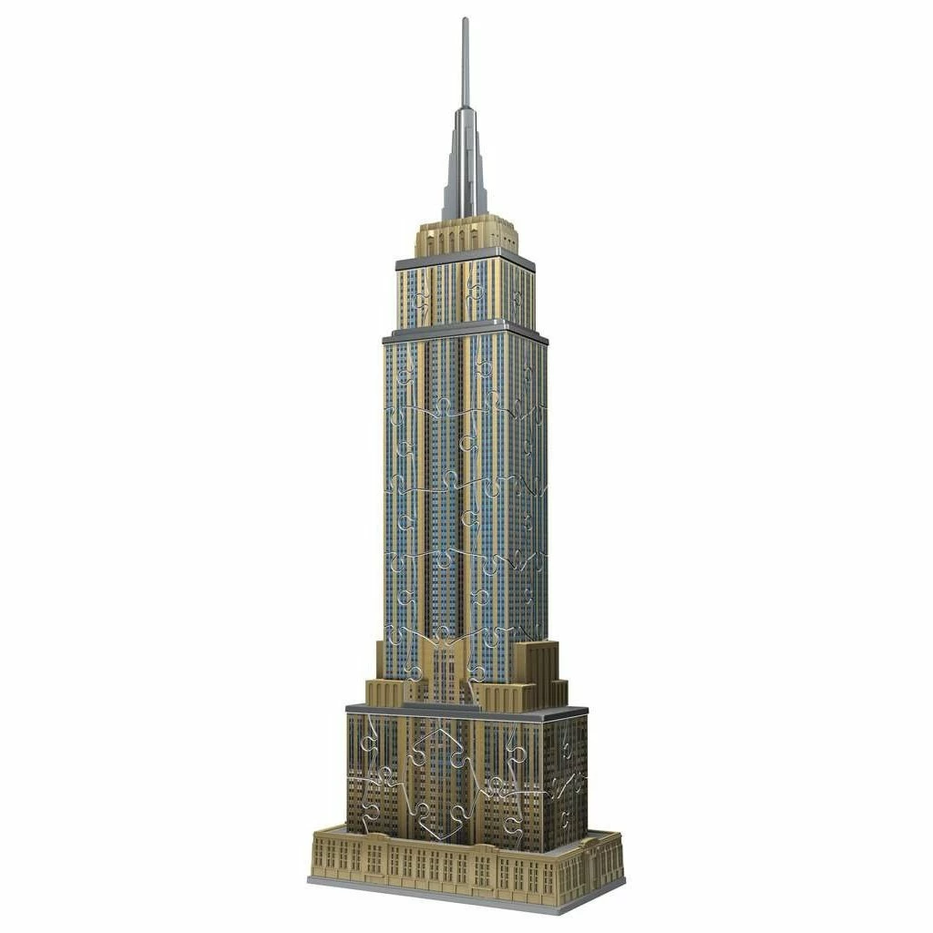 Top 10 ๐ RAVENSBURGER USA MINI EMPIRE STATE BUILDING 3-D 54 PIECE PUZZLE โค๏ธ - Image 2