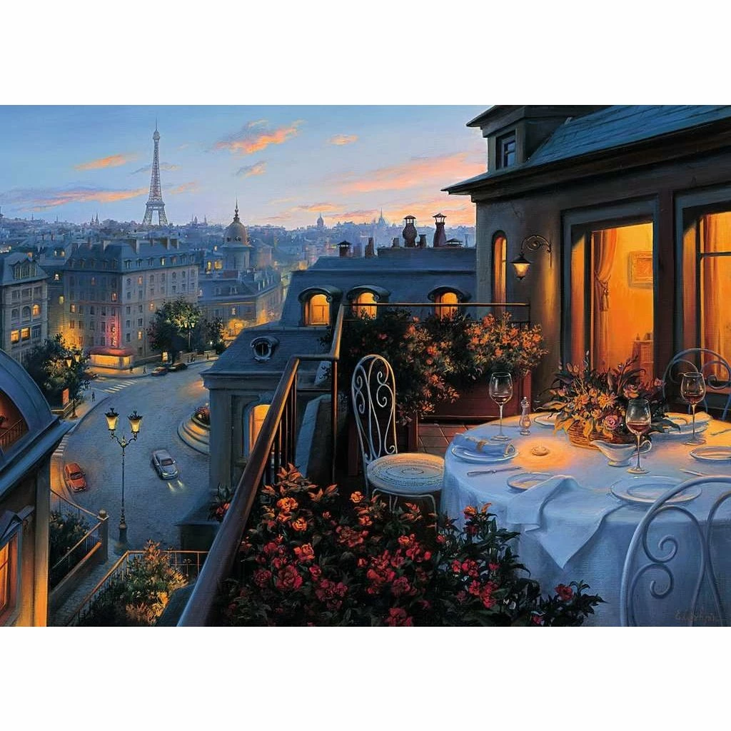 Coupon ๐ RAVENSBURGER USA PARIS BALCONY 1000 PIECE PUZZLE ๐ - Image 2