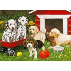 Best deal 🔔 RAVENSBURGER USA PUPPY PARTY 60 PIECE PUZZLE 🔥