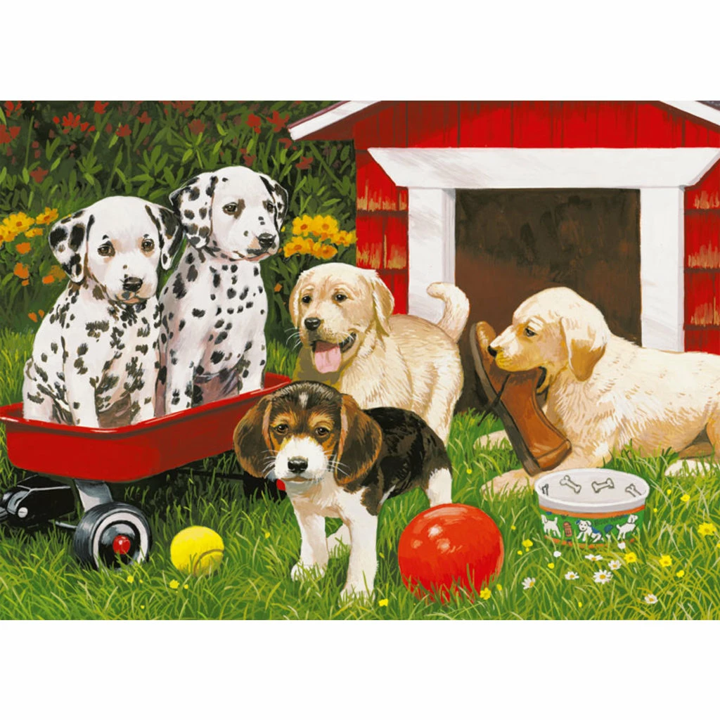 Best deal ๐ RAVENSBURGER USA PUPPY PARTY 60 PIECE PUZZLE ๐ฅ