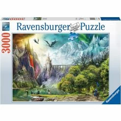 Best deal 😀 RAVENSBURGER USA REIGN OF DRAGONS 3000 PIECE PUZZLE 🧨