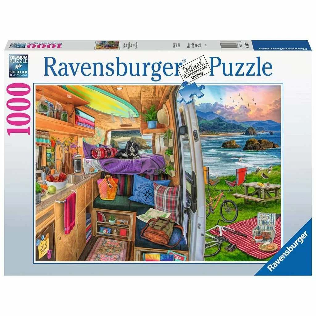 Brand new 😉 RAVENSBURGER USA RIG VIEWS 1000 PIECE PUZZLE 💯