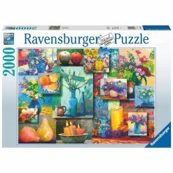 Outlet 💯 RAVENSBURGER USA STILL LIFE BEAUTY 2000 PIECE PUZZLE ✔️