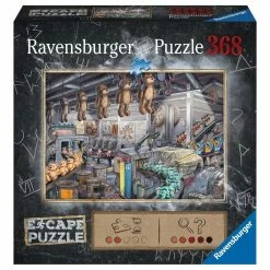 Coupon 🧨 RAVENSBURGER USA TOY FACTORY ESCAPE PUZZLE 368 PIECE PUZZLE ❤️