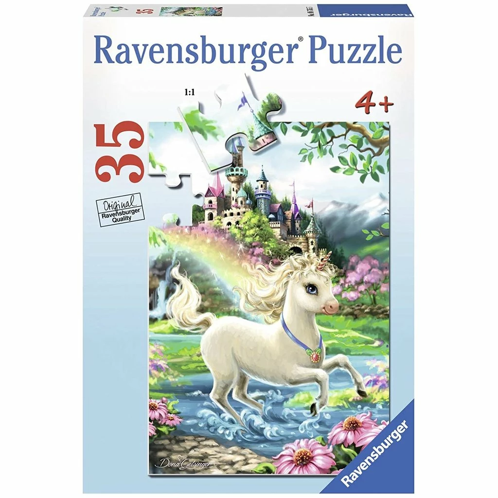 Coupon 🛒 RAVENSBURGER USA UNICORN CASTLE 35 PIECE PUZZLE 🤩 - Image 2