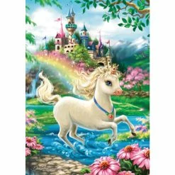 Coupon 🛒 RAVENSBURGER USA UNICORN CASTLE 35 PIECE PUZZLE 🤩