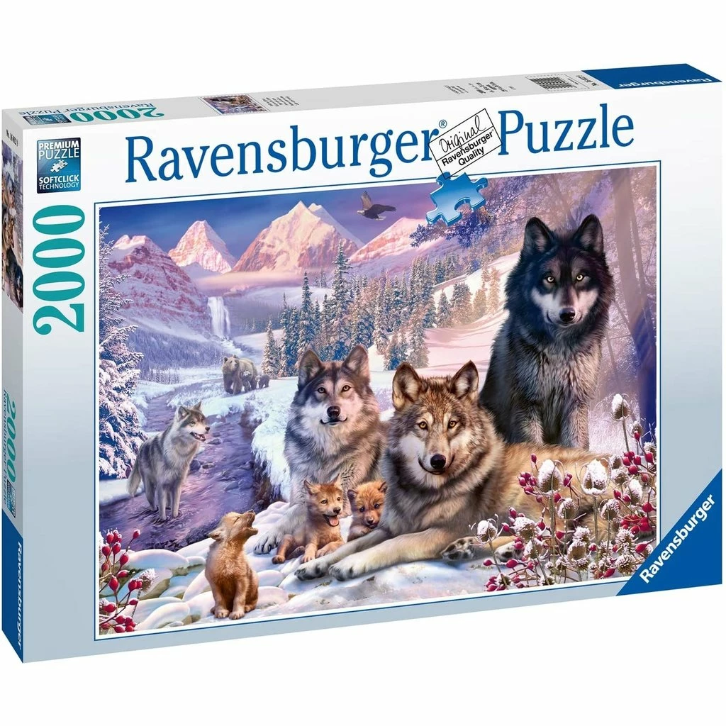 Best Sale ❤️ RAVENSBURGER USA WOLVES 2000 PIECE PUZZLE 🤩 - Image 3
