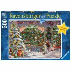 Outlet 💯 Toy THE 🔔 CHRISTMAS SHOP 500 PIECE PUZZLE 🔔