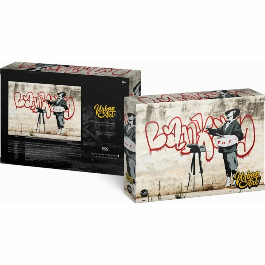Budget 🛒 URBAN ART BANKSY GRAFFITI PAINTER 1000 PIECE PUZZLE 🎁 - Image 2