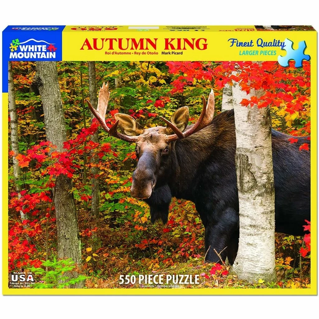 Best Pirce ๐ WHITE MOUNTAIN PUZZLE AUTUMN KING 550 PIECE PUZZLE ๐